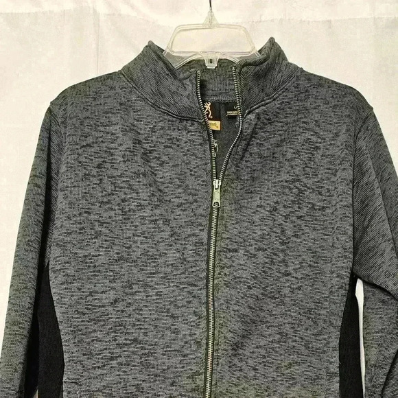 Browning Womens Gray & Black 100% Polyester Jacket Large - Picture 4 of 11
